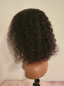 14" Deep Curly Closure Wig