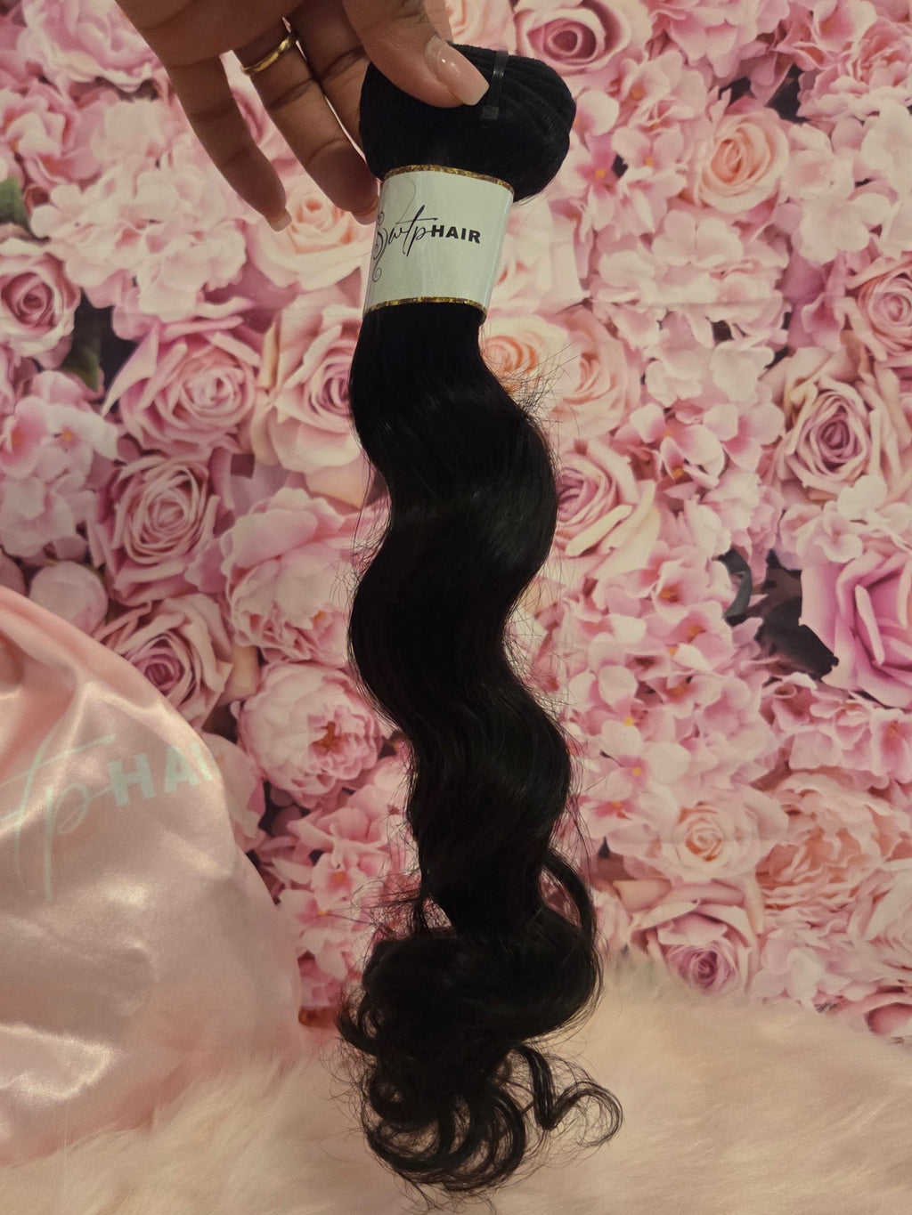 1B Black Raw Loose Deep Wave Bundle