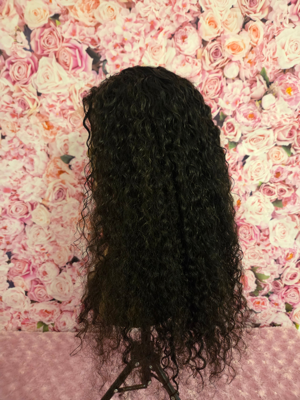 20" HD 13x4 Water Wave Frontal Lace Wig Curly Human Hair