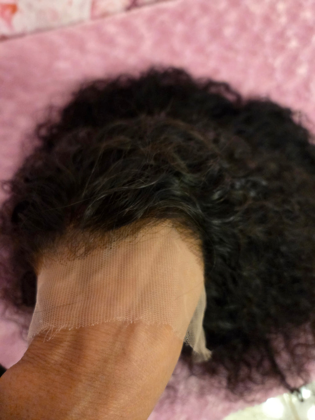 20" HD 13x4 Water Wave Frontal Lace Wig Curly Human Hair